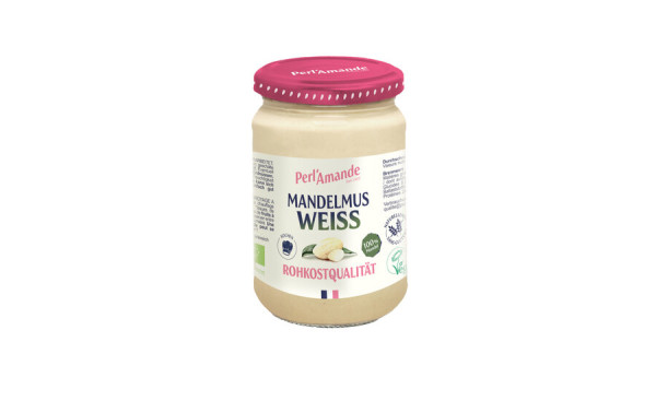 Perl'amande Mandelmus, weiss, bio & roh