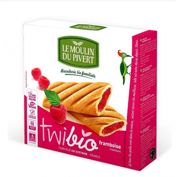 Le Moulin TWIBIO Himbeerfüllung, 6 x 25 g