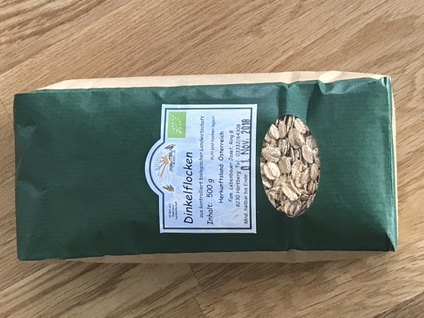 Lebenbauer Dinkelflocken (Steiermark)., 500g
