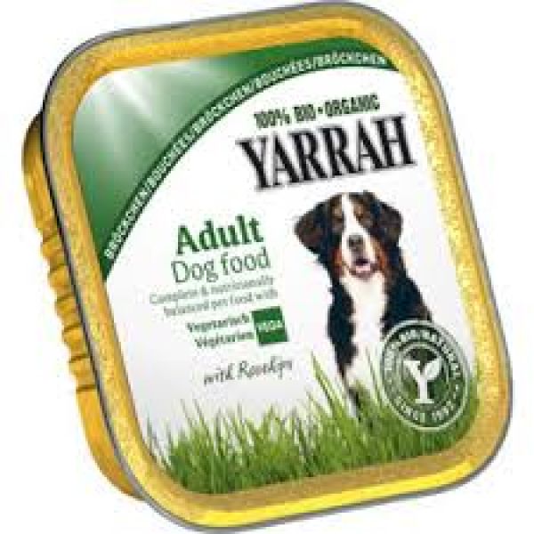 Yarrah Hundefutter (vegan) mit Gemüse & Hagebutten, 150g
