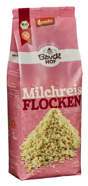Bauckhof Milchreisflocken glutenfrei Demeter