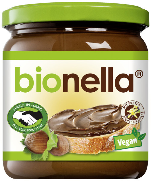 Bionella bionella Nussnougat-Creme vegan HIH