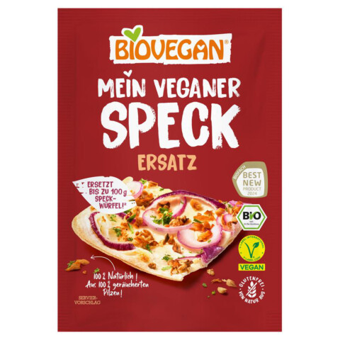 Biovegan Mein veganer Speck-Ersatz, 10 g