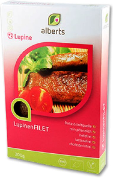 Alberts Lupinen Filet, 200g