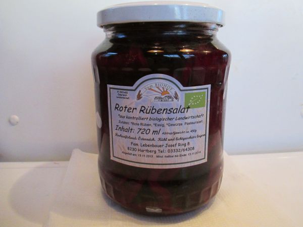 Lebenbauer Roter Rübensalat (Steiermark), 720 ml