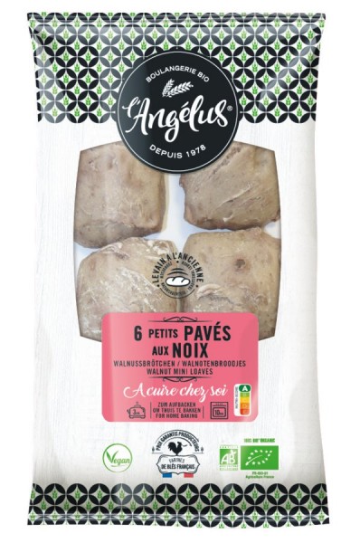 L´ANGELUS Walnussbrötchen zum Aufbacken
