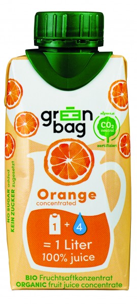 Greenbag Orangensaft Konzentrat, 200ml