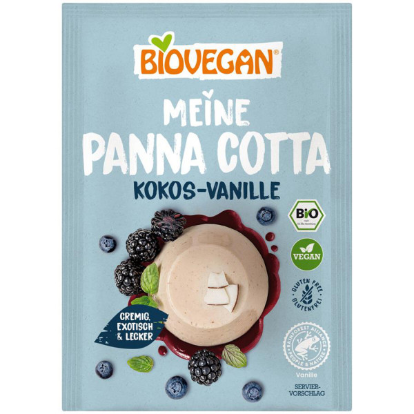 Biovegan Panna Cotta Kokos-Vanille, 46g