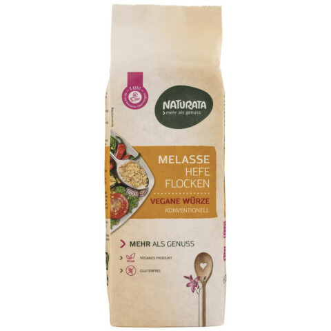 Naturata Melasse-Würzhefeflocken, 200 g