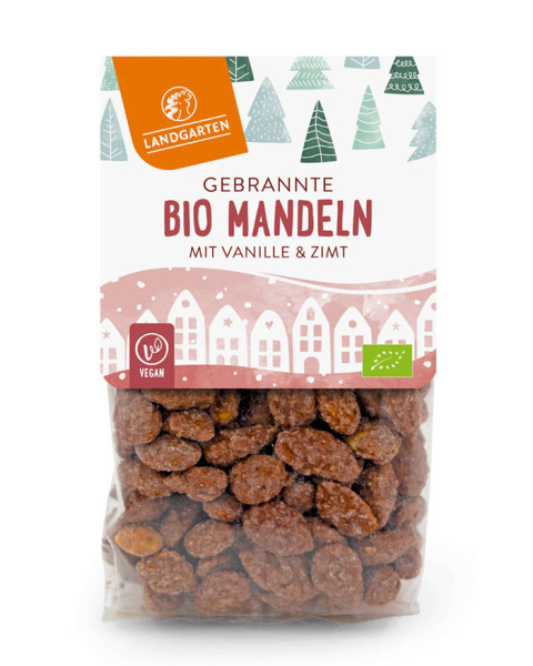 Landgarten Gebrannte Vanille & Zimt Mandeln, 150g