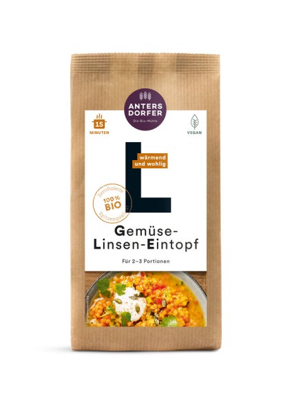 Antersdorfer - Die Bio-Mühle Bio Gemüse-Linsen-Eintopf