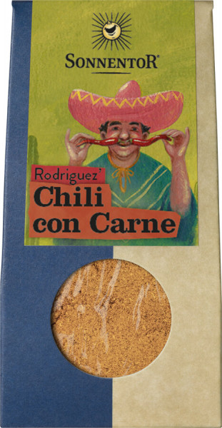 Sonnentor Rodriguez' Chili con Carne, Packung