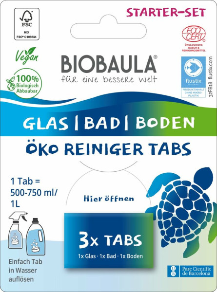 Biobaula Biobaula Öko Reiniger-Tabs Starter Set