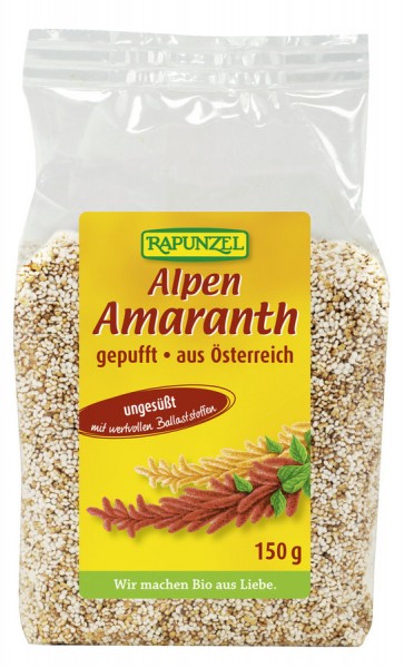 Rapunzel Alpen-Amaranth gepufft