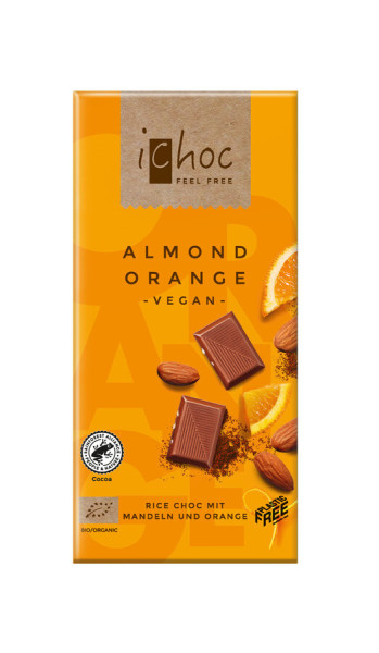 iChoc Almond Orange - Rice Choc