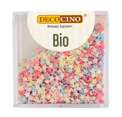 DEKOCINO Bio Streusel-Mix Stars, 50g