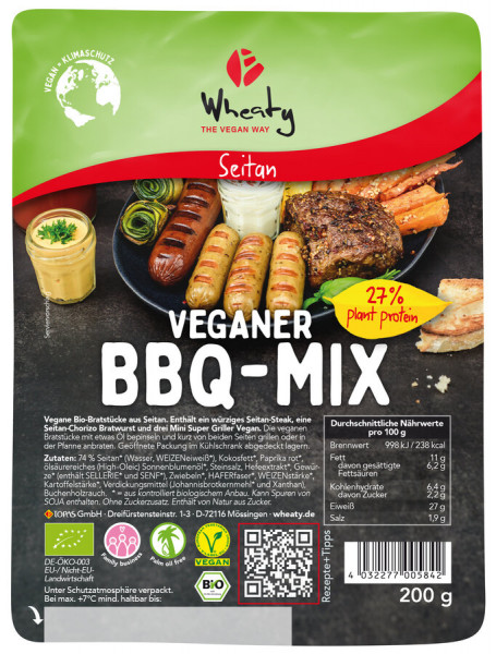 Wheaty Wheaty Veganer BBQ-Mix
