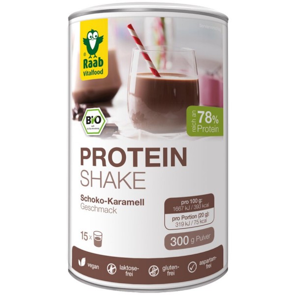 Raab Vitalfood BIO Protein Shake 78 Schoko-Karamell