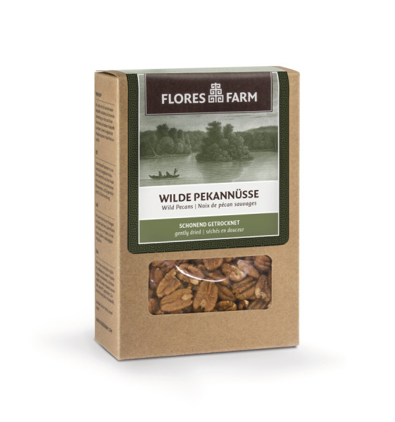 Flores Farm Premium Bio ´Wilde´ Pekannüsse