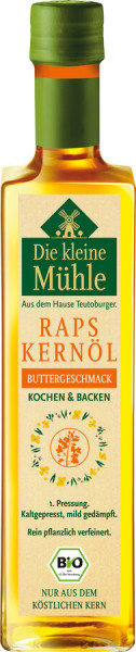 Teutoburger Ölmühle Kl. Mühle Raps-Kernöl BUTTERGESCHMACK 500ml