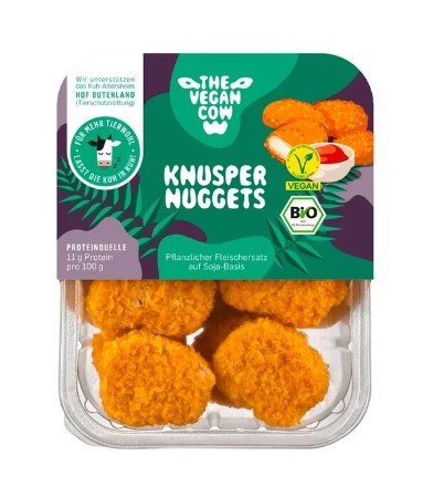 Vegan Cow Vegane Knuspernuggets, 180 g