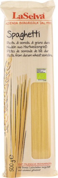 LaSelva Spaghetti - Nudeln aus Hartweizengrieß