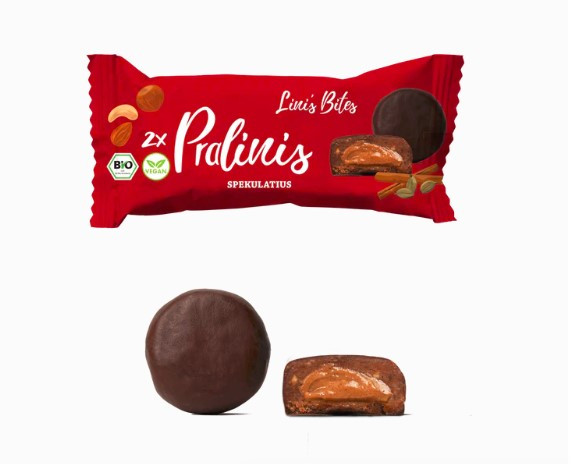 LINI'S BITES Bio Pralinis Spekulatius, 46g