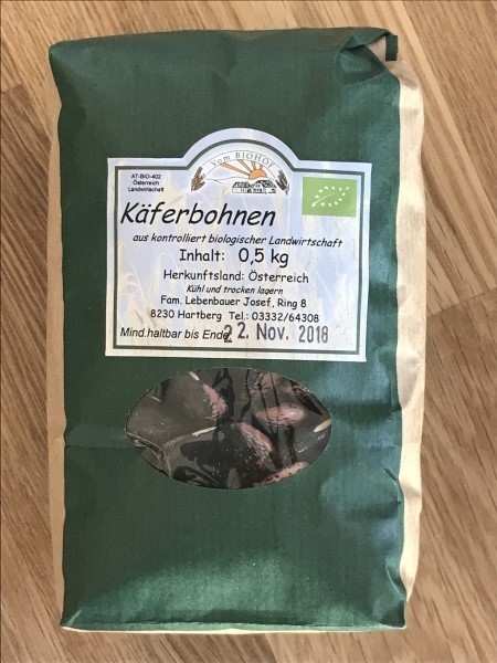 Lebenbauer Käferbohnen (Steiermark), 500 g
