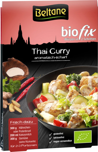 Beltane Beltane Biofix Thai Curry, vegan, glutenfrei, lactosefrei