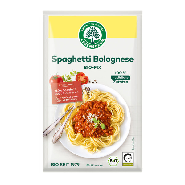 LEBENSBAUM Spaghetti Bolognese Bio fix