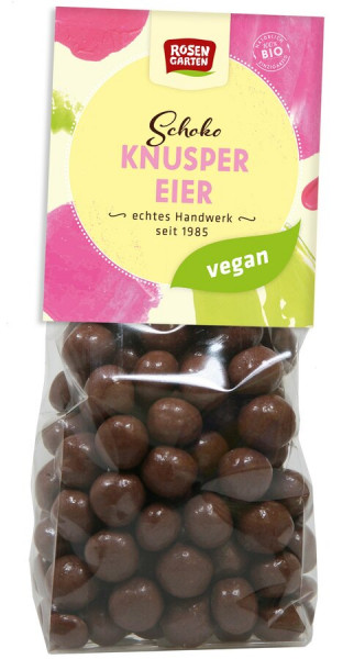 Rosengarten Vegane Schoko Knuspereier