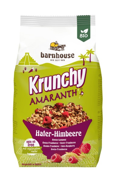 Barnhouse Krunchy Amaranth Hafer-Himbeere