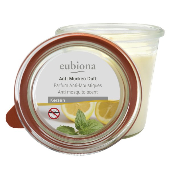 Eubiona Duftkerze im Glas "Anti-Mücken-Duft"