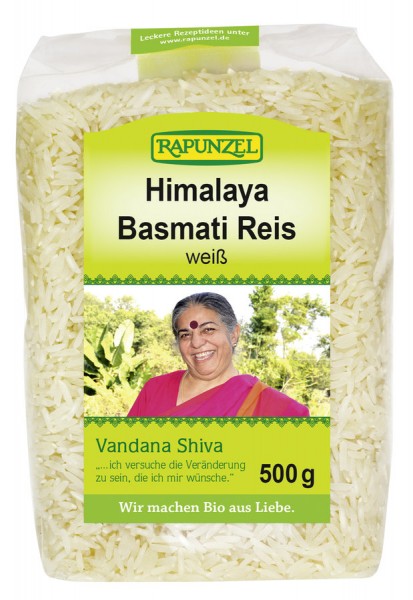 Rapunzel Basmati Reis weiß, Vandana Shiva