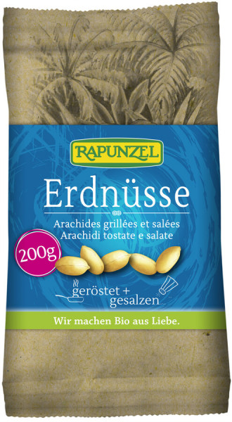 Rapunzel Erdnüsse geröstet, gesalzen