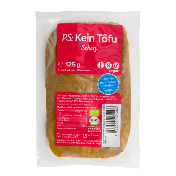 Heimatkost #Genussmanufaktur Bio PS: Kein Tofu - Scharf