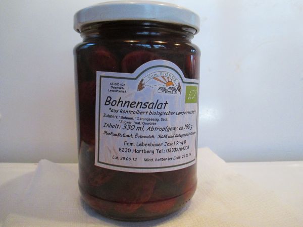 Lebenbauer Käferbohnen Salat (Steiermark), 390 ml