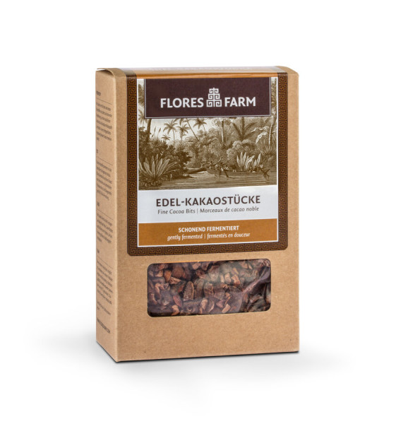 Flores Farm Premium Bio Edel-Kakaostücke