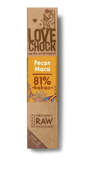 Lovechock Lovechock Riegel 40 g Pecan/Maca