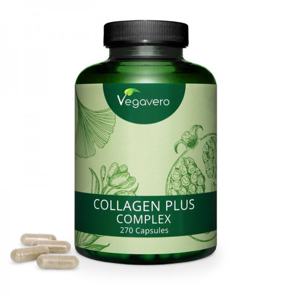 Vegavero Collagen Plus Complex, 270 Kapseln
