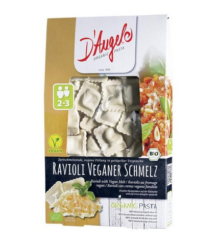 D'Angelo Ravioli Veganer Schmelz (V-Käse), 250g