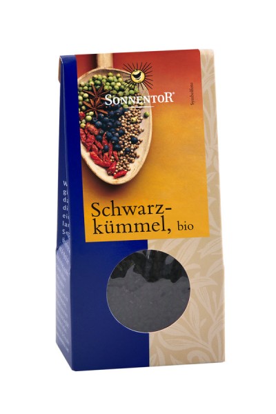 Sonnentor Schwarzkümmel ganz bio Packung