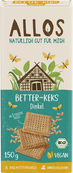 Allos Better-Keks Dinkel
