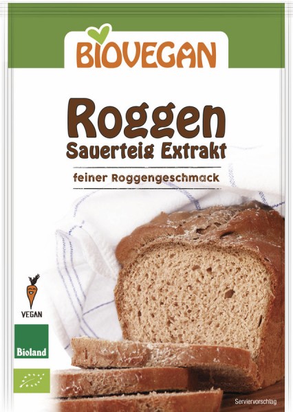 Biovegan Roggen Sauerteig Extrakt, BIO