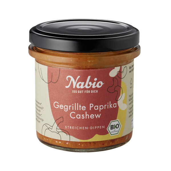 Nabio Nabio Mediterraner Aufstrich Gegrillte Paprika Cashew