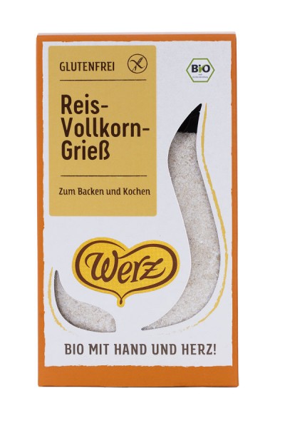 naturkorn mühle Werz Reis-Grieß glutenfrei