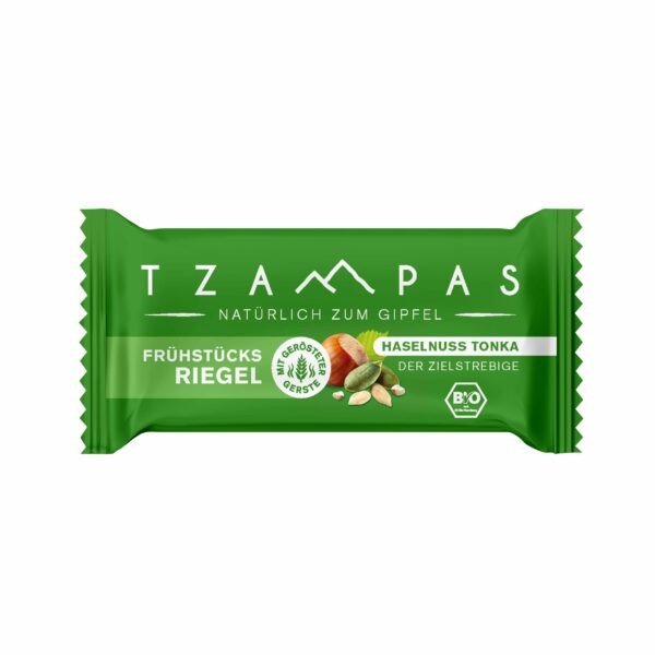 Tzampas Riegel Haselnuss Tonka, 70g