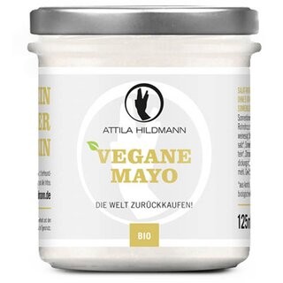 Attila Hildmann Mayo vegan, 125ml
