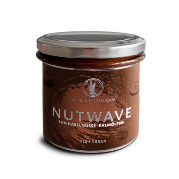 Attila Hildmann NUTWAVE Nuss-Nougat Creme, 350g