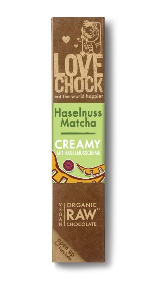 Lovechock Lovechock Creamy Riegel 40 g Haselnuss/Matcha